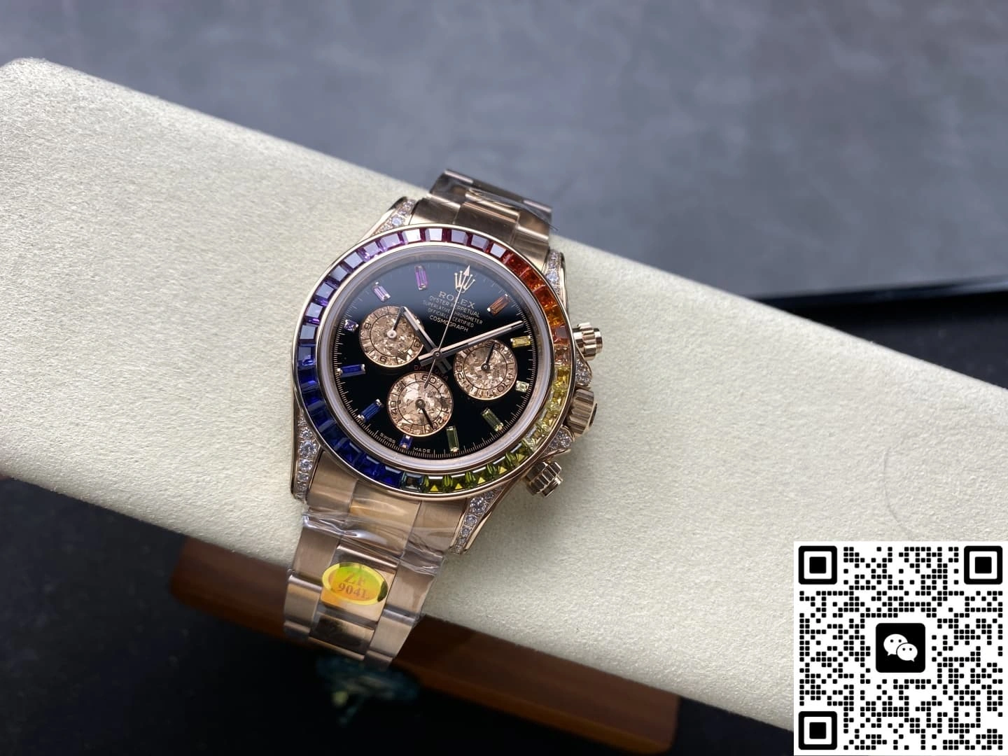 ZF Factory Rolex Cosmograph Daytona 116595 RBOW 1:1 Best Edition Replica Watch