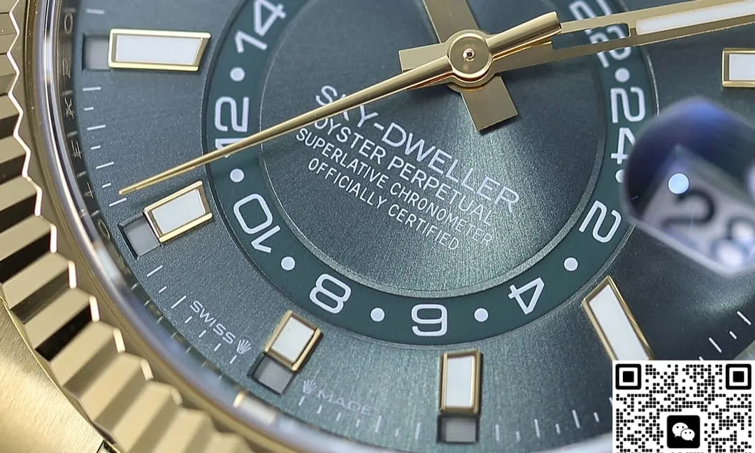 ZF Factory Rolex Sky-Dweller 336238-0004 1:1 Best Edition Replica Watch