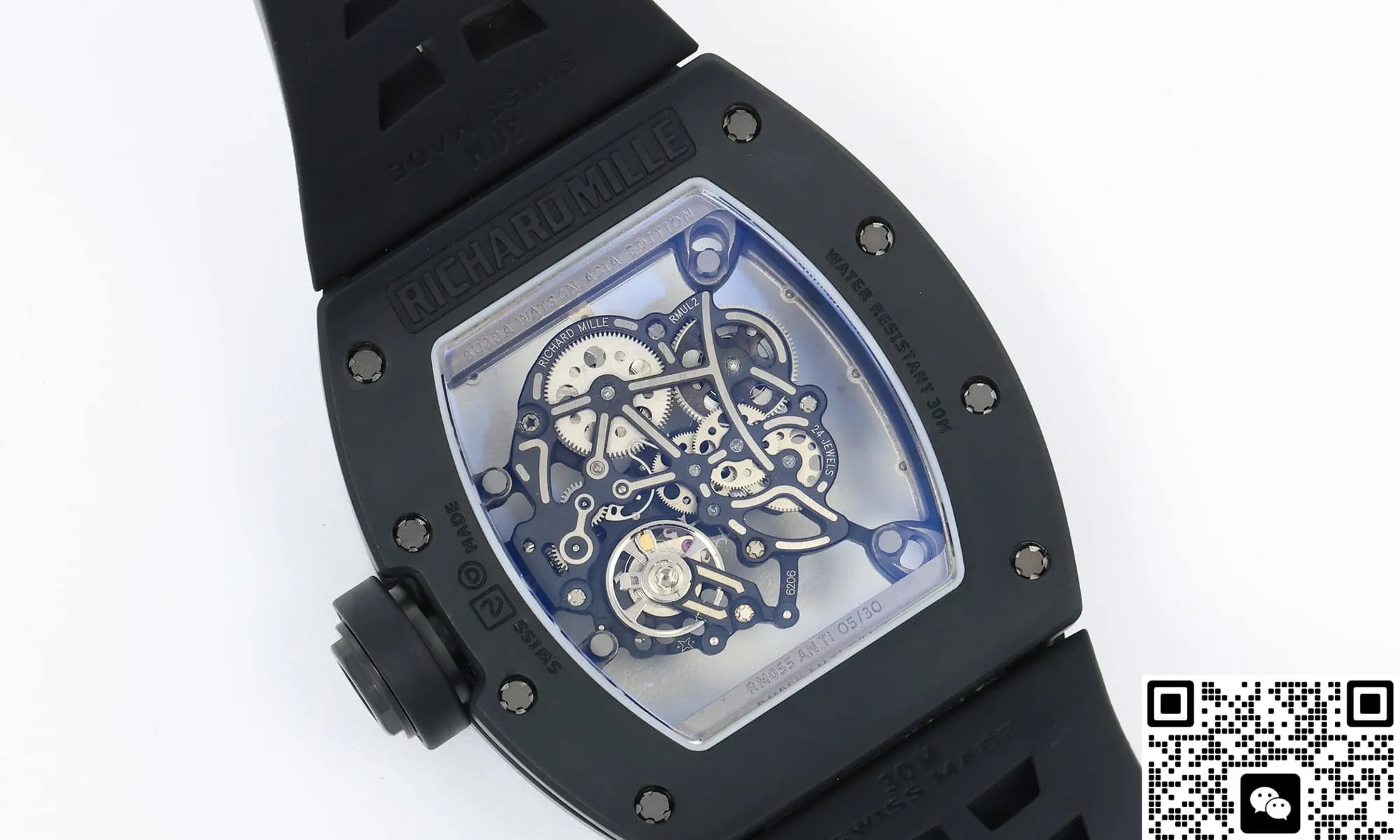 ZF Factory V3 Richard Miller RM055 Black case 1:1 Best Edition Replica Watch