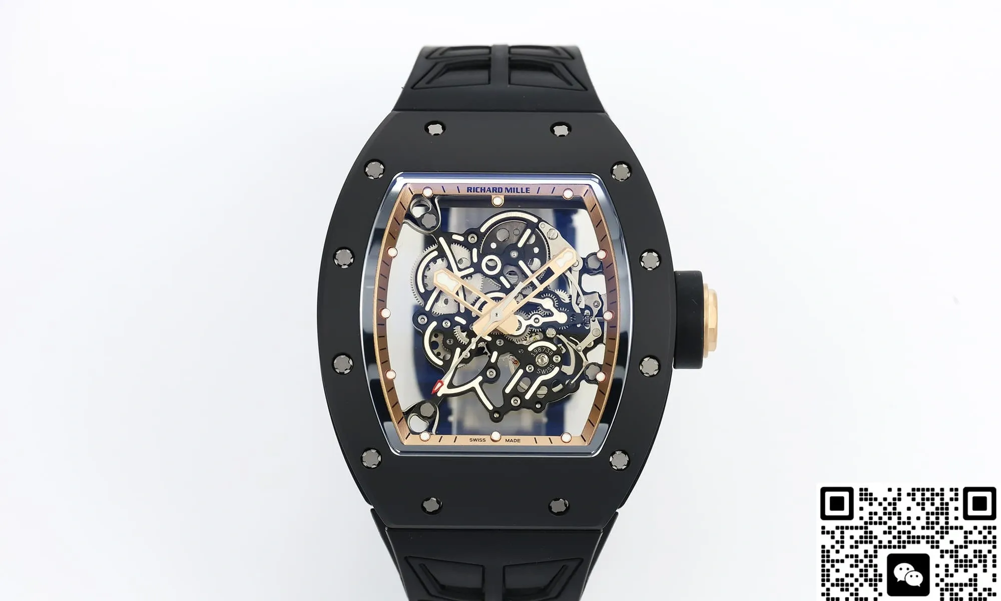 ZF Factory V3 Richard Miller RM055 Black dial 1:1 Best Edition Replica Watch