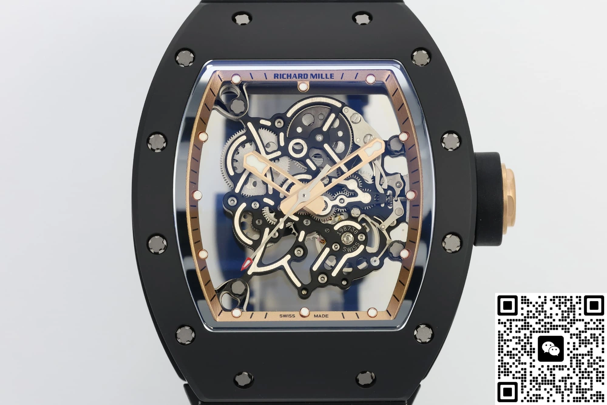 ZF Factory V3 Richard Miller RM055 Black dial 1:1 Best Edition Replica Watch