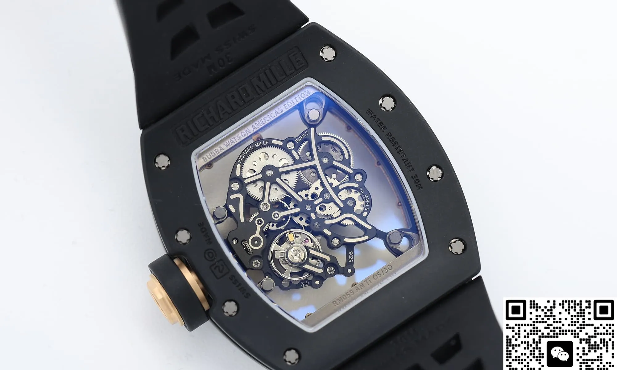 ZF Factory V3 Richard Miller RM055 Black dial 1:1 Best Edition Replica Watch
