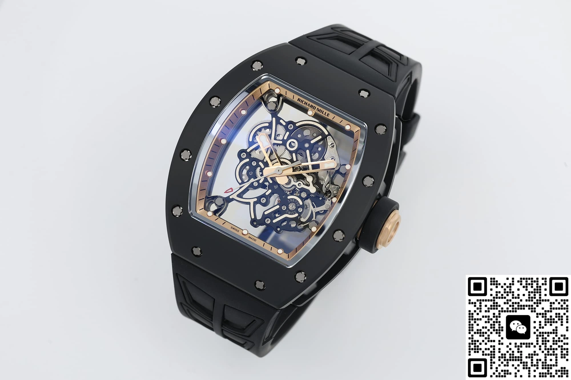 ZF Factory V3 Richard Miller RM055 Black dial 1:1 Best Edition Replica Watch