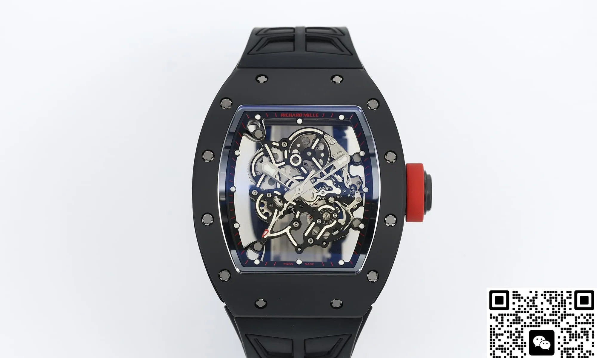 ZF Factory V3 Richard Miller RM055 Black strap 1:1 Best Edition Replica Watch