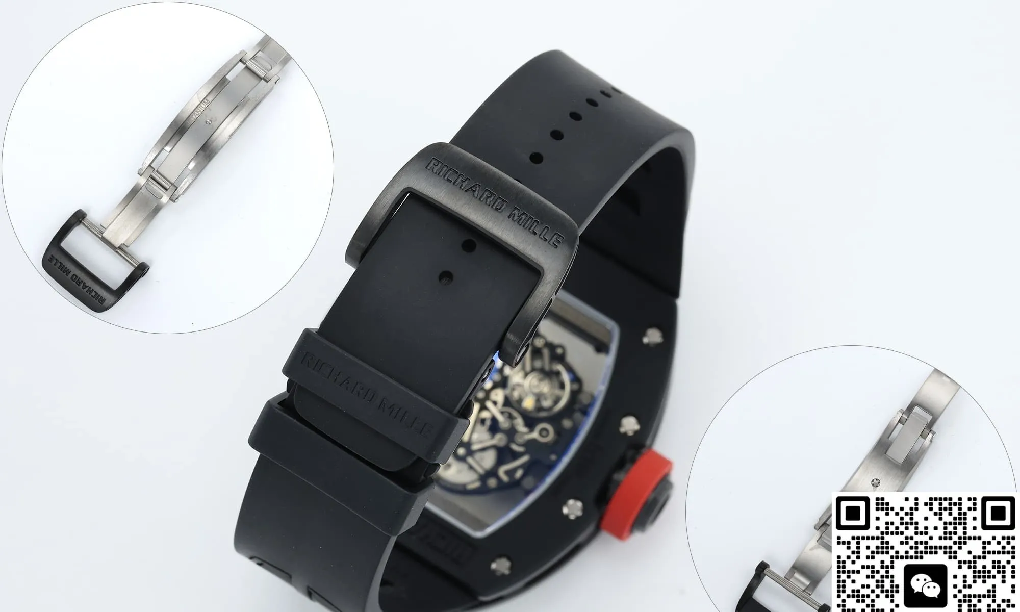 ZF Factory V3 Richard Miller RM055 Black strap 1:1 Best Edition Replica Watch