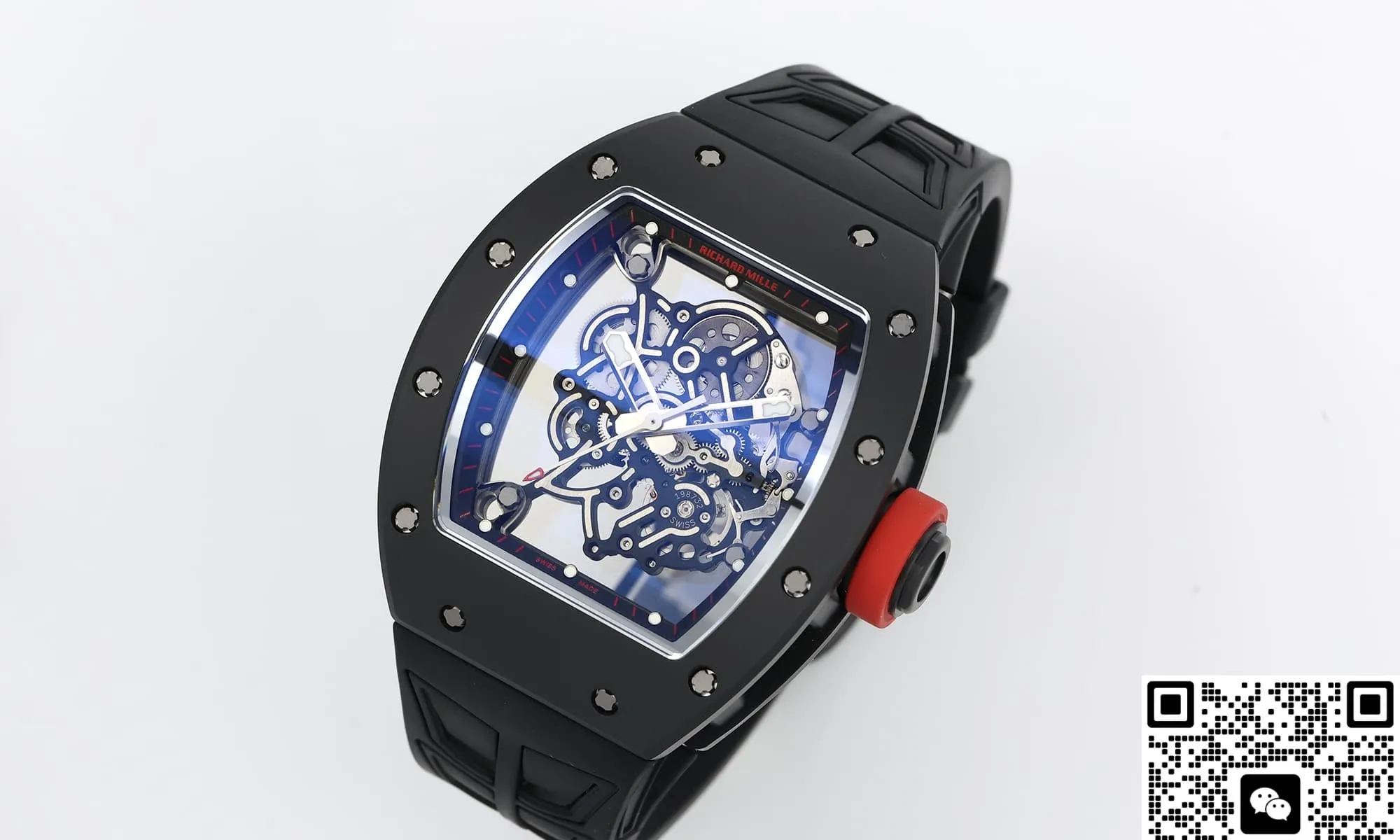 ZF Factory V3 Richard Miller RM055 Black strap 1:1 Best Edition Replica Watch