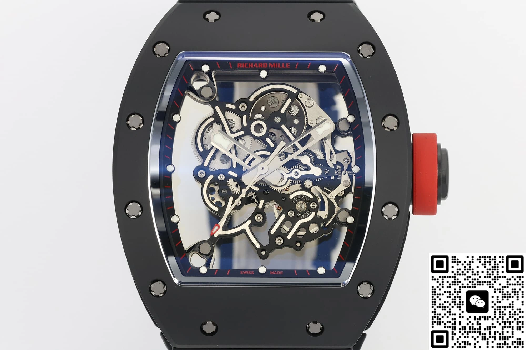 ZF Factory V3 Richard Miller RM055 Black strap 1:1 Best Edition Replica Watch