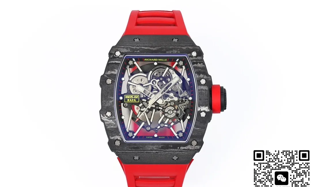 ZF Factory V7 Richard Mille RM35-02 Skeleton dial 1:1 Best Edition Replica Watch