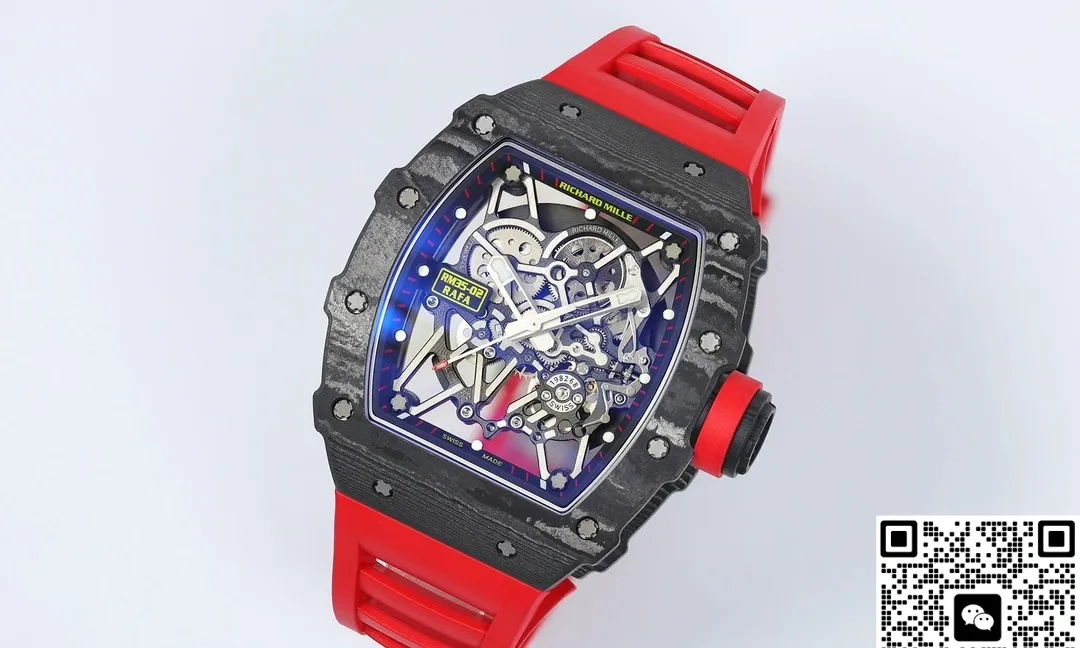 ZF Factory V7 Richard Mille RM35-02 Skeleton dial 1:1 Best Edition Replica Watch