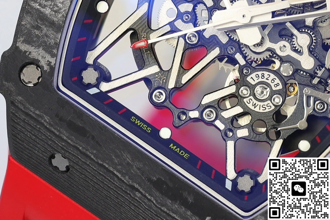 ZF Factory V7 Richard Mille RM35-02 Skeleton dial 1:1 Best Edition Replica Watch
