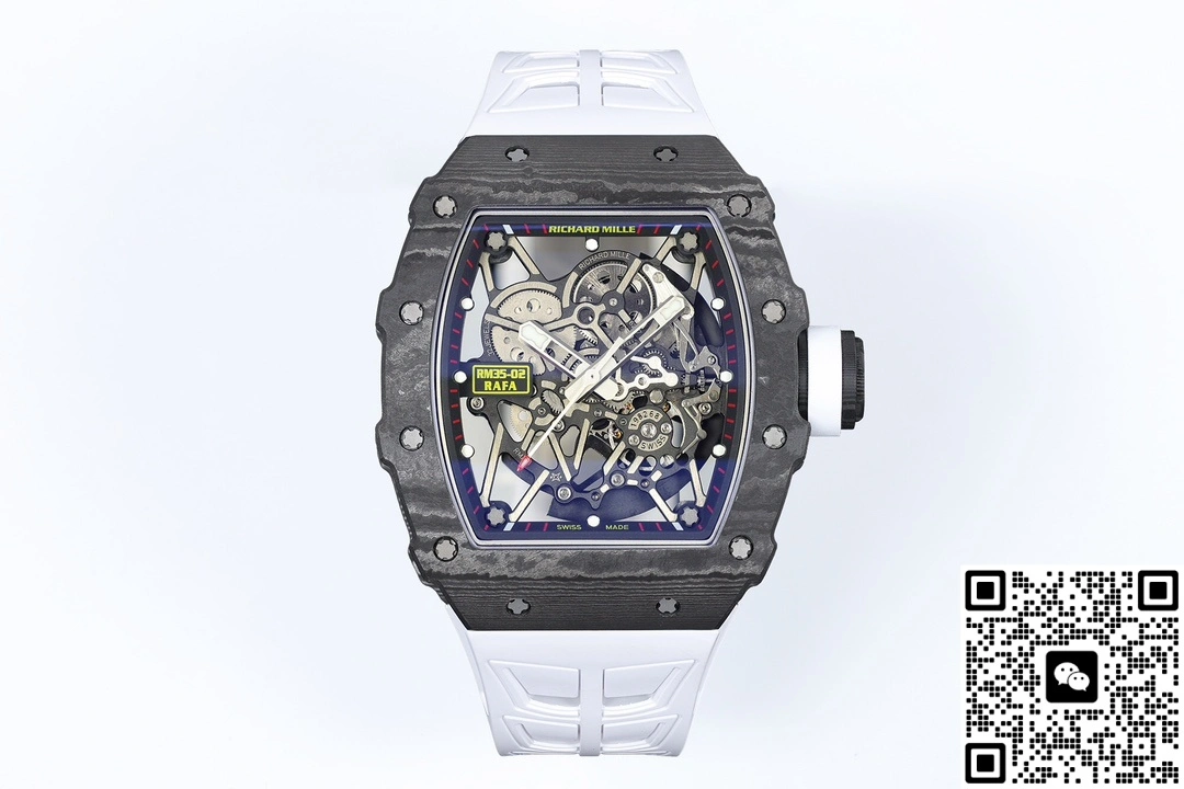ZF Factory V7 Richard Mille RM35-02 carbon fiber 1:1 Best Edition Replica Watch