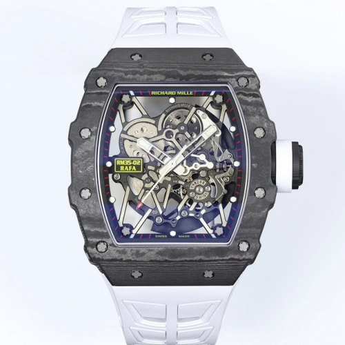 ZF Factory V7 Richard Mille RM35-02 carbon fiber 1:1 Best Edition Replica Watch