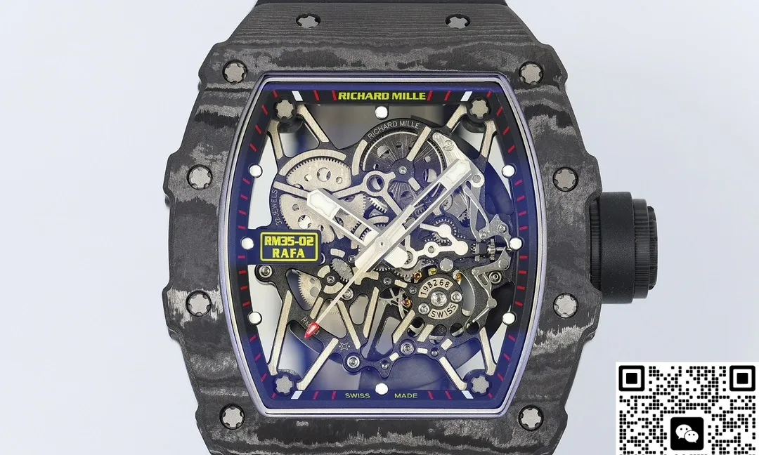 ZF Factory V7 Richard Mille RM35-02 rubber strap 1:1 Best Edition Replica Watch