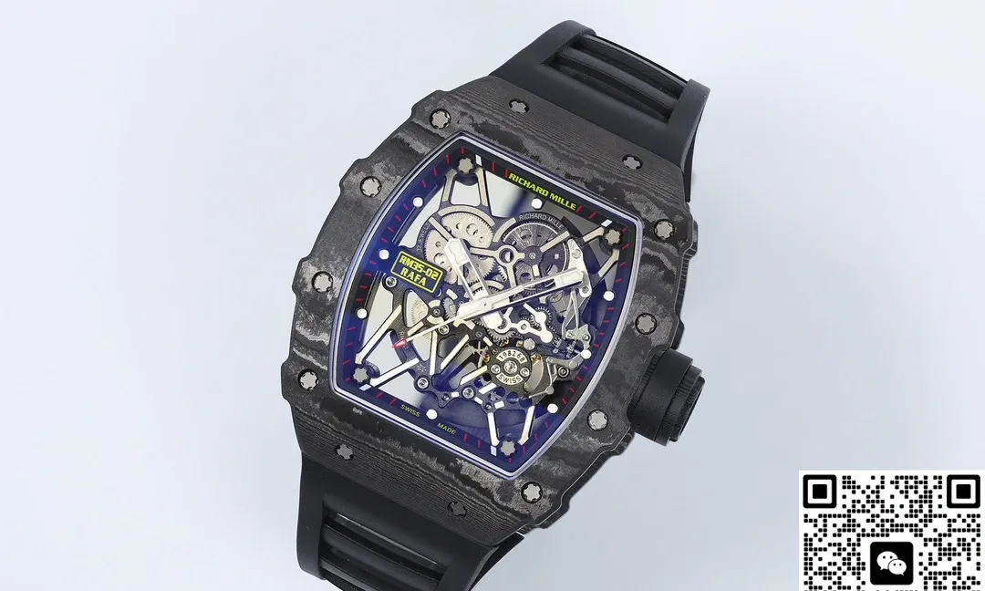 ZF Factory V7 Richard Mille RM35-02 rubber strap 1:1 Best Edition Replica Watch