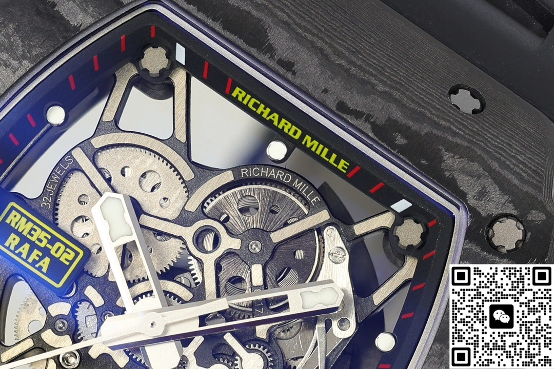 ZF Factory V7 Richard Mille RM35-02 rubber strap 1:1 Best Edition Replica Watch