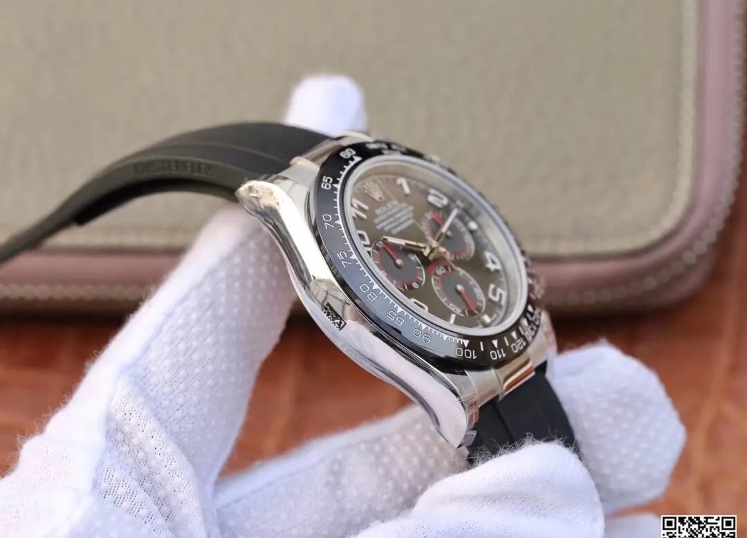Rolex Daytona Cosmograph 40MM JH Factory 1:1 Best Edition Replica Watch Stainless Steel Bezel