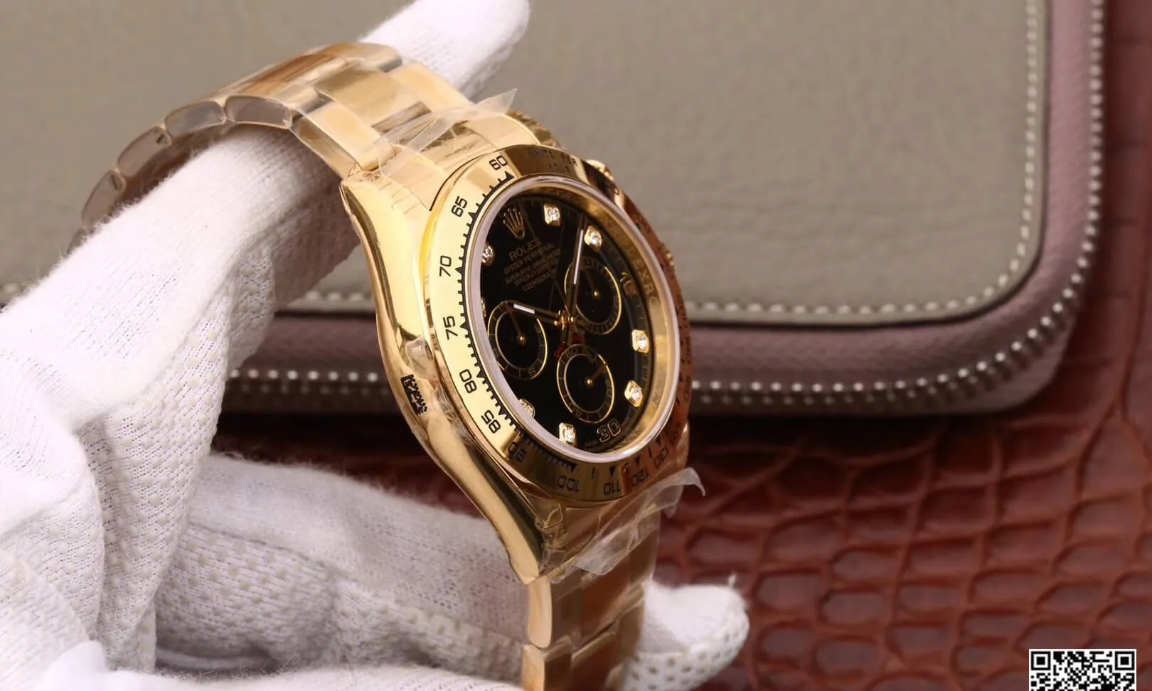 Rolex Daytona Cosmograph M116508-0008 JH Factory 1:1 Best Edition Replica Watch Diamonds Dial