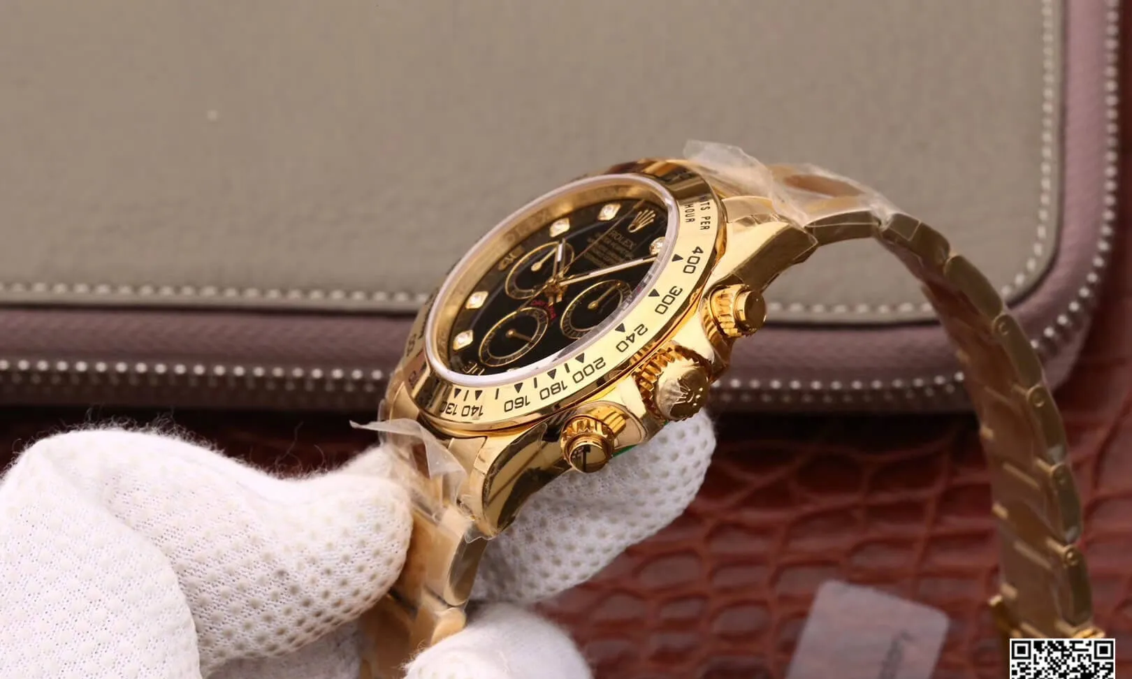 Rolex Daytona Cosmograph M116508-0008 JH Factory 1:1 Best Edition Replica Watch Diamonds Dial