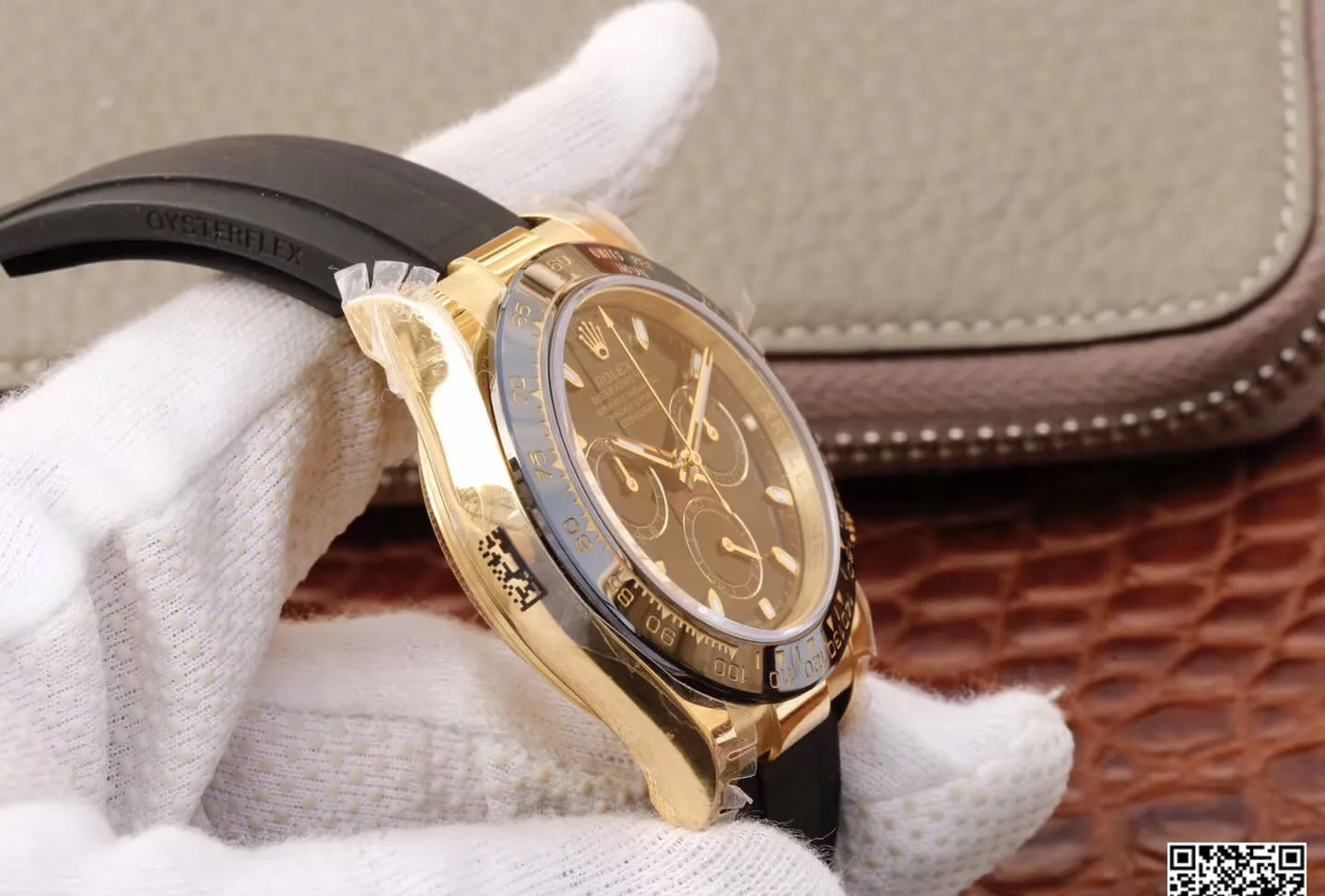Rolex Daytona Cosmograph M116518ln-0043 JH Factory 1:1 Best Edition Replica Watch Black Bezel