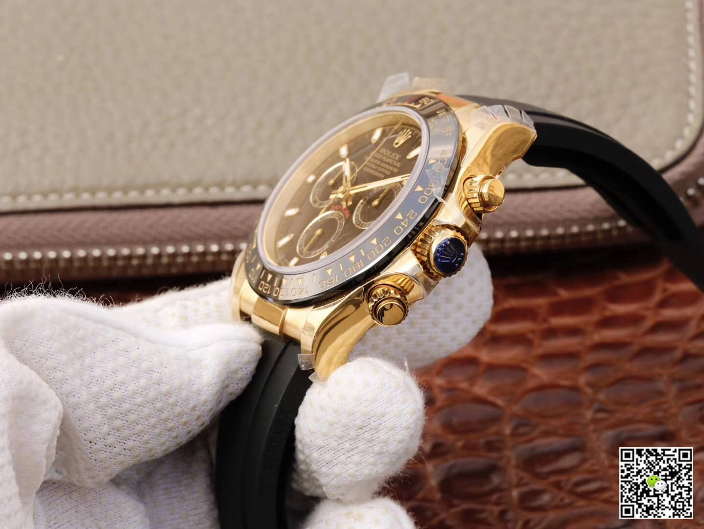 Rolex Daytona Cosmograph M116518ln-0043 JH Factory 1:1 Best Edition Replica Watch Black Bezel