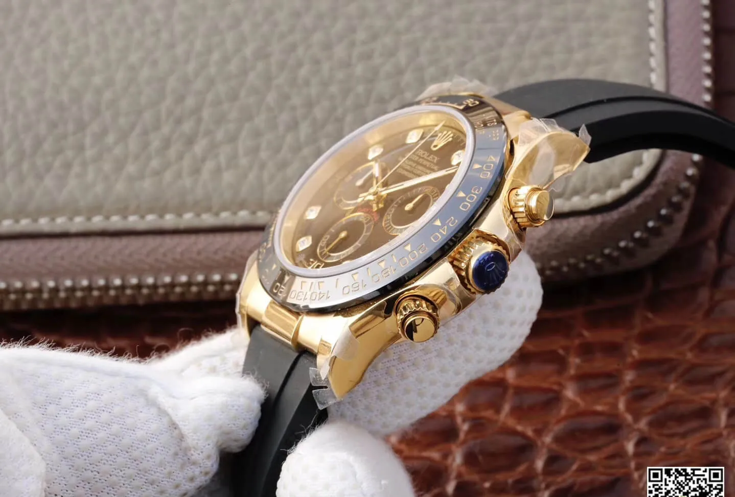 Rolex Daytona Cosmograph M116518ln-0046 JH Factory 1:1 Best Edition Replica Watch Black Bezel