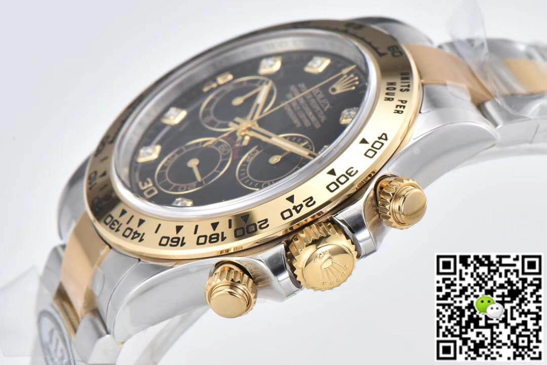 Rolex Cosmograph Daytona M116503-0008 Clean Factory 1:1 Best Edition Replica Watch V3 Black Diamond Dial