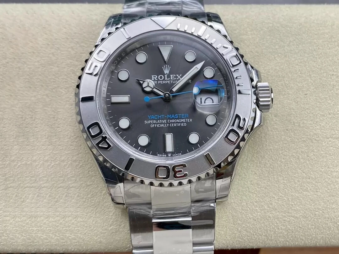 Rolex Yacht Master M126622-0001 40MM VS Factory 1:1 Best Edition Replica Watch Gray Dial
