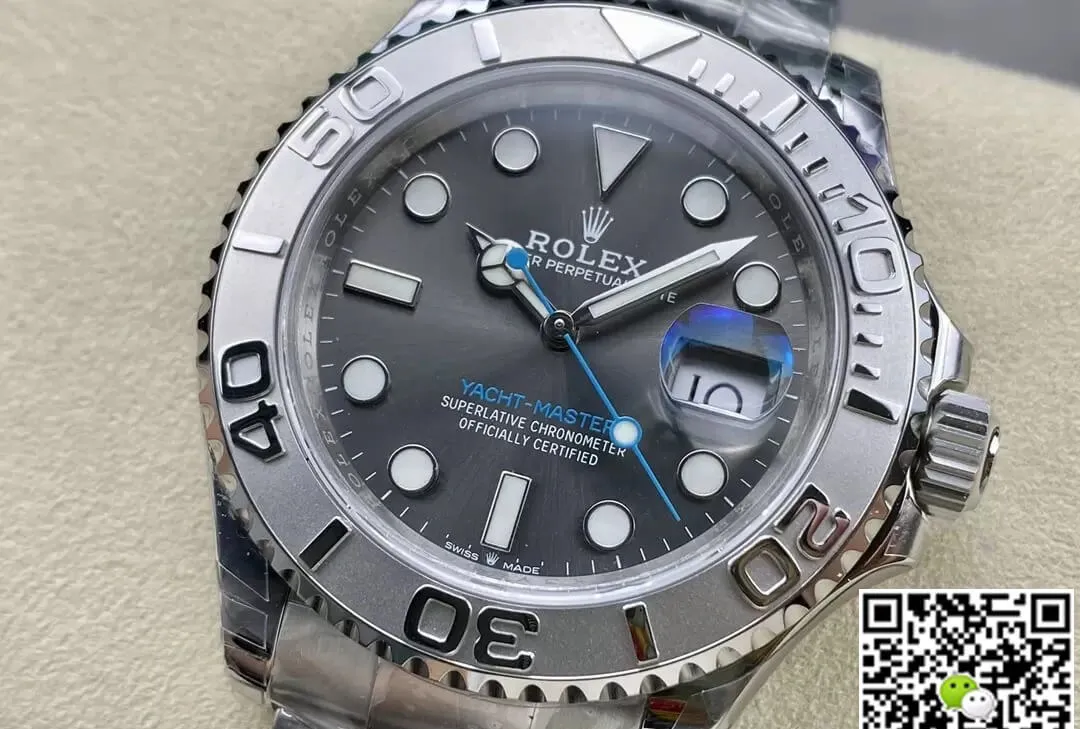 Rolex Yacht Master M126622-0001 40MM VS Factory 1:1 Best Edition Replica Watch Gray Dial