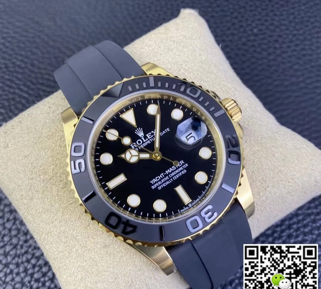 Rolex Yacht Master M226658-0001 Clean Factory 1:1 Best Edition Replica Watch Black Bezel