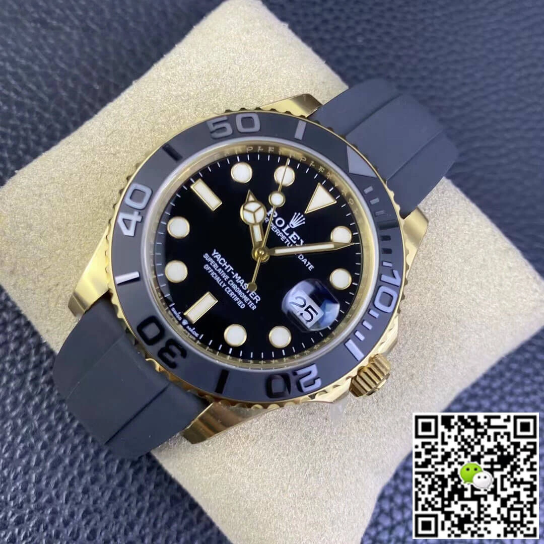 Rolex Yacht Master M226658-0001 Clean Factory 1:1 Best Edition Replica Watch Black Bezel
