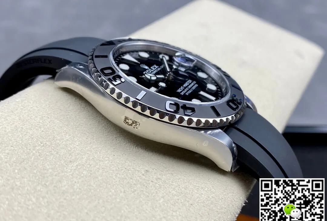 Rolex Yacht Master M226659-0002 Clean Factory 1:1 Best Edition Replica Watch Black Strap