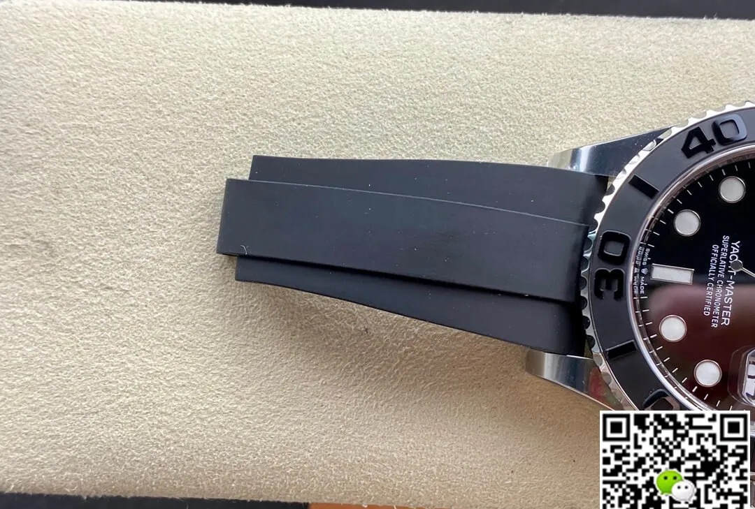 Rolex Yacht Master M226659-0002 Clean Factory 1:1 Best Edition Replica Watch Black Strap