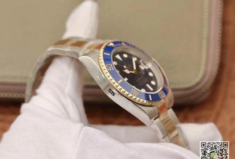 Rolex Submariner 116613 18K Gold Wrapped GM Factory 1:1 Best Edition Replica Watch Swiss ETA2836 904L Stainless Steel Bracelet