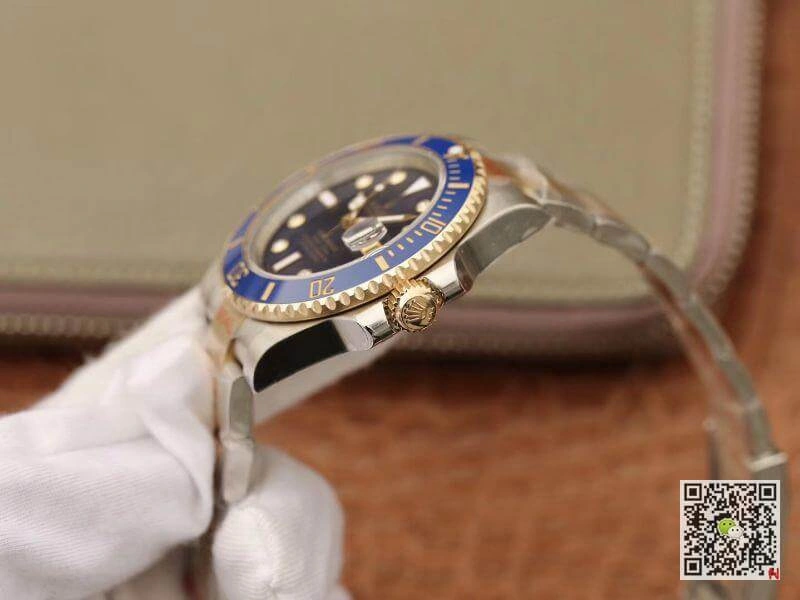 Rolex Submariner 116613 18K Gold Wrapped GM Factory 1:1 Best Edition Replica Watch Swiss ETA2836 904L Stainless Steel Bracelet