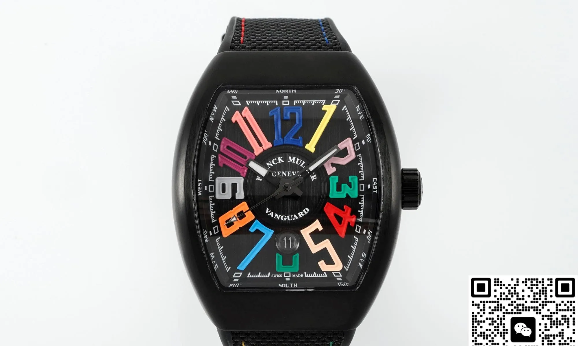 ABF Factory Franck Muller Vanguard Rainbow hour markers 1:1 Best Edition Replica Watch