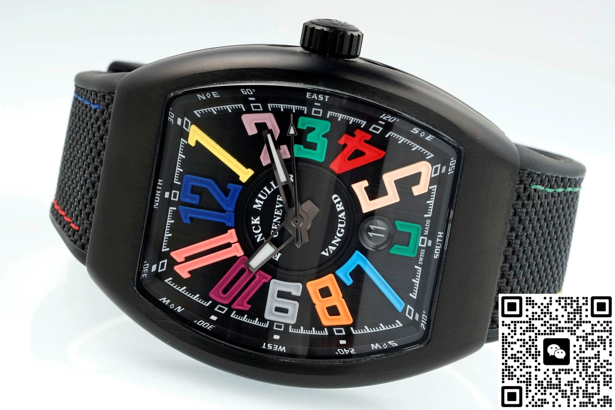 ABF Factory Franck Muller Vanguard Rainbow hour markers 1:1 Best Edition Replica Watch