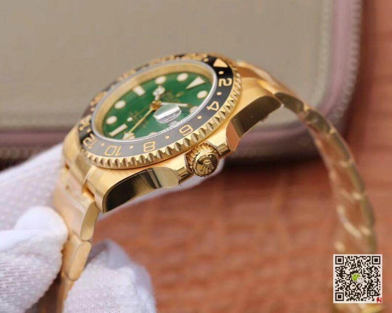 Rolex GMT Master II 116718LN 40mm EW Factory Mechanical Watches 1:1 Best Edition Replica Watch Swiss ETA2836 Green Dial