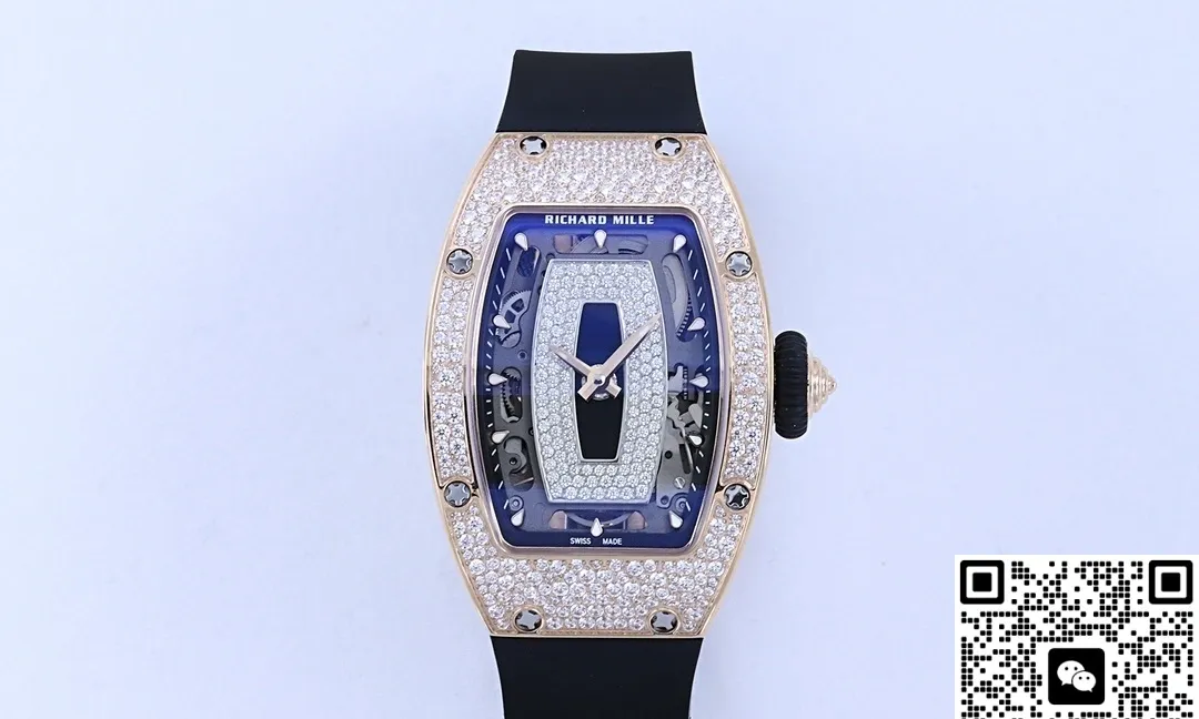 ZF Factory Richard Mille RM07-01 Transparent case back 1:1 Best Edition Replica Watch