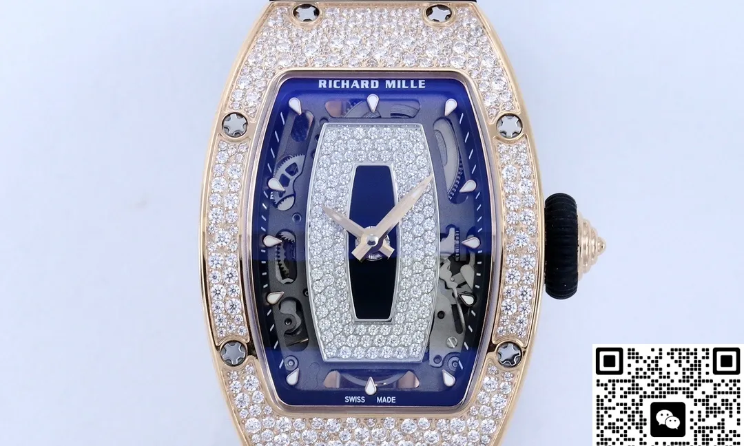 ZF Factory Richard Mille RM07-01 Transparent case back 1:1 Best Edition Replica Watch