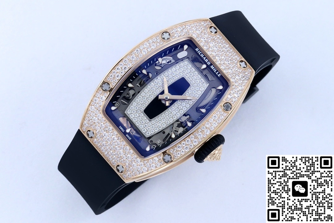 ZF Factory Richard Mille RM07-01 Transparent case back 1:1 Best Edition Replica Watch