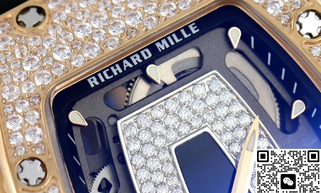 ZF Factory Richard Mille RM07-01 Transparent case back 1:1 Best Edition Replica Watch