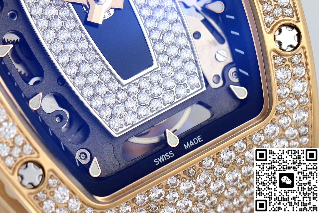 ZF Factory Richard Mille RM07-01 Transparent case back 1:1 Best Edition Replica Watch