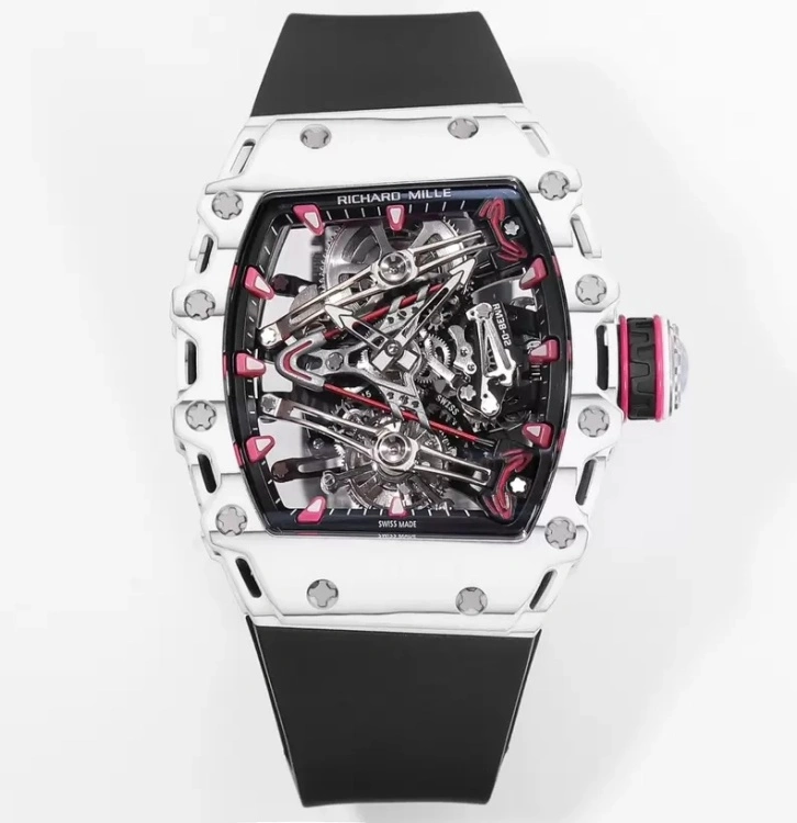 RM Factory Richard Mille RM38-02 Tourbillon White case 1:1 Best Edition Replica Watch