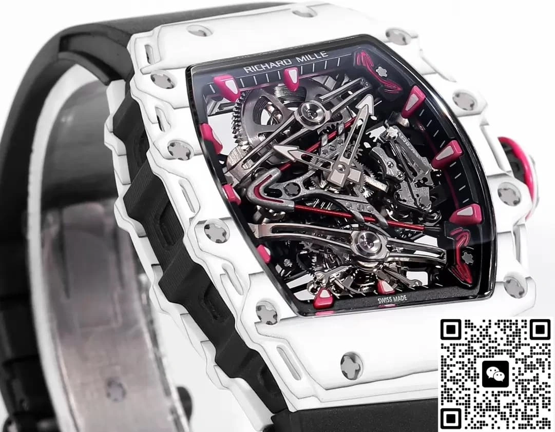 RM Factory Richard Mille RM38-02 Tourbillon White case 1:1 Best Edition Replica Watch