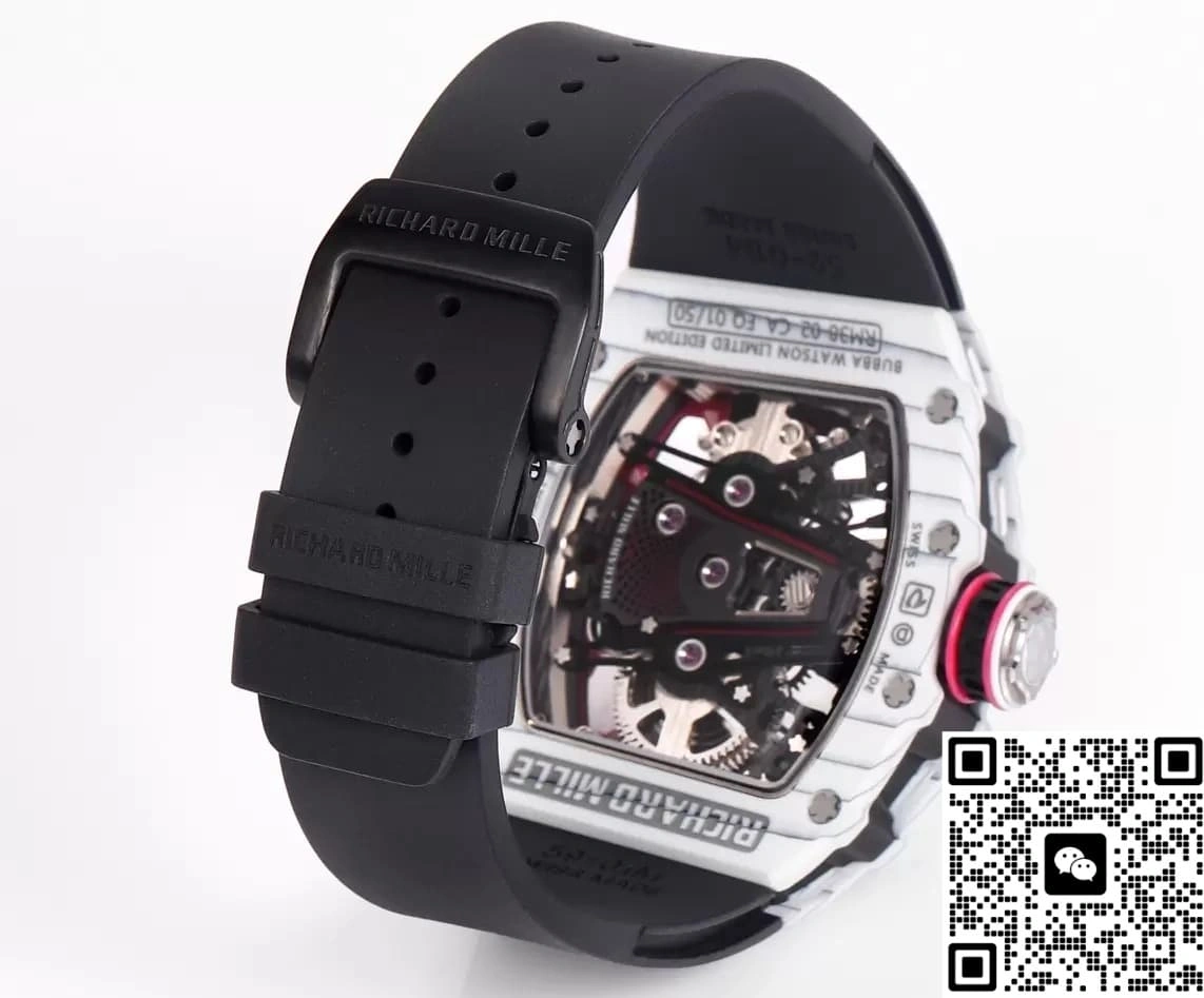 RM Factory Richard Mille RM38-02 Tourbillon White case 1:1 Best Edition Replica Watch