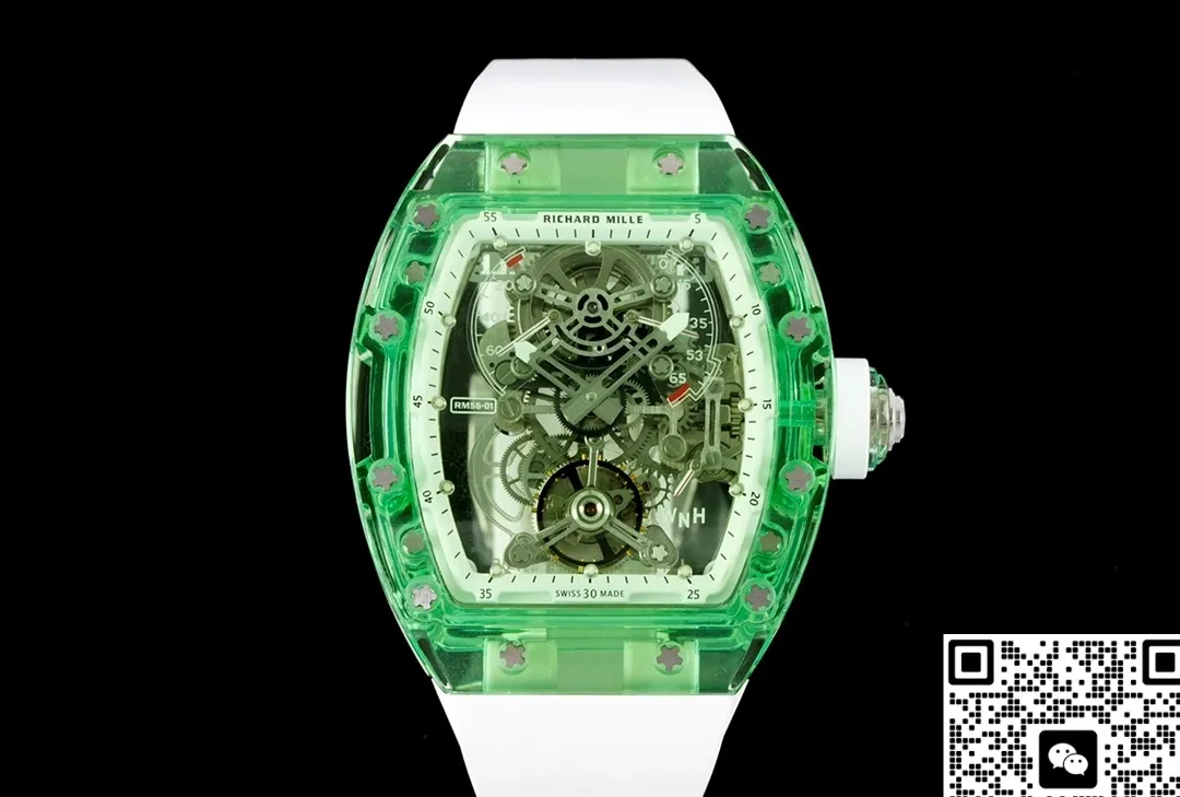 RM Factory Richard Mille RM56-01 Tourbillon Green case 1:1 Best Edition Replica Watch