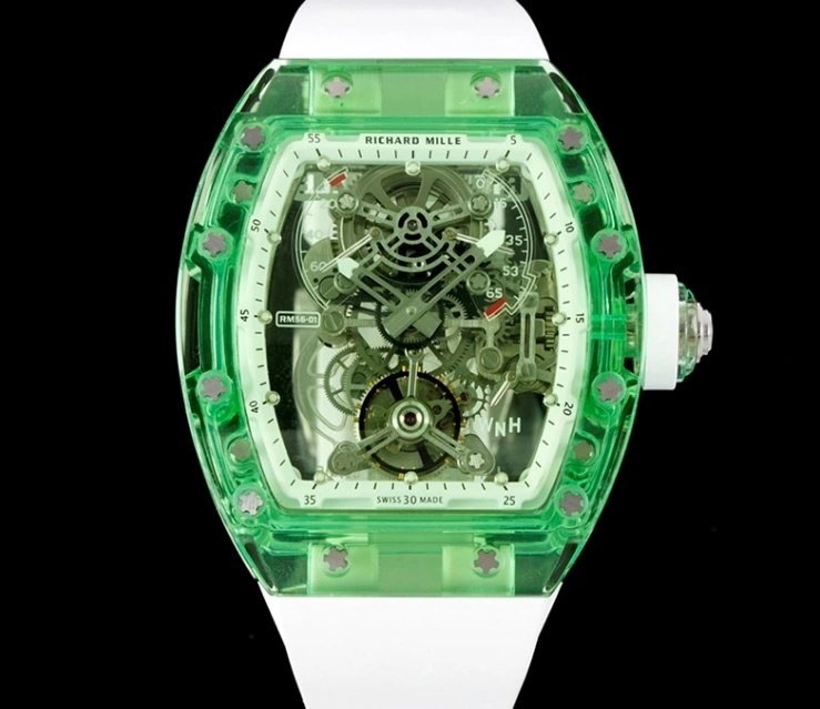 RM Factory Richard Mille RM56-01 Tourbillon Green case 1:1 Best Edition Replica Watch