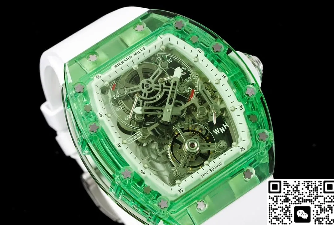 RM Factory Richard Mille RM56-01 Tourbillon Green case 1:1 Best Edition Replica Watch