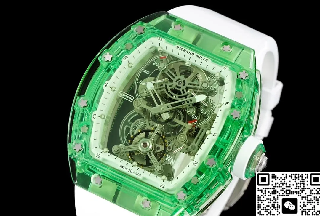 RM Factory Richard Mille RM56-01 Tourbillon Green case 1:1 Best Edition Replica Watch