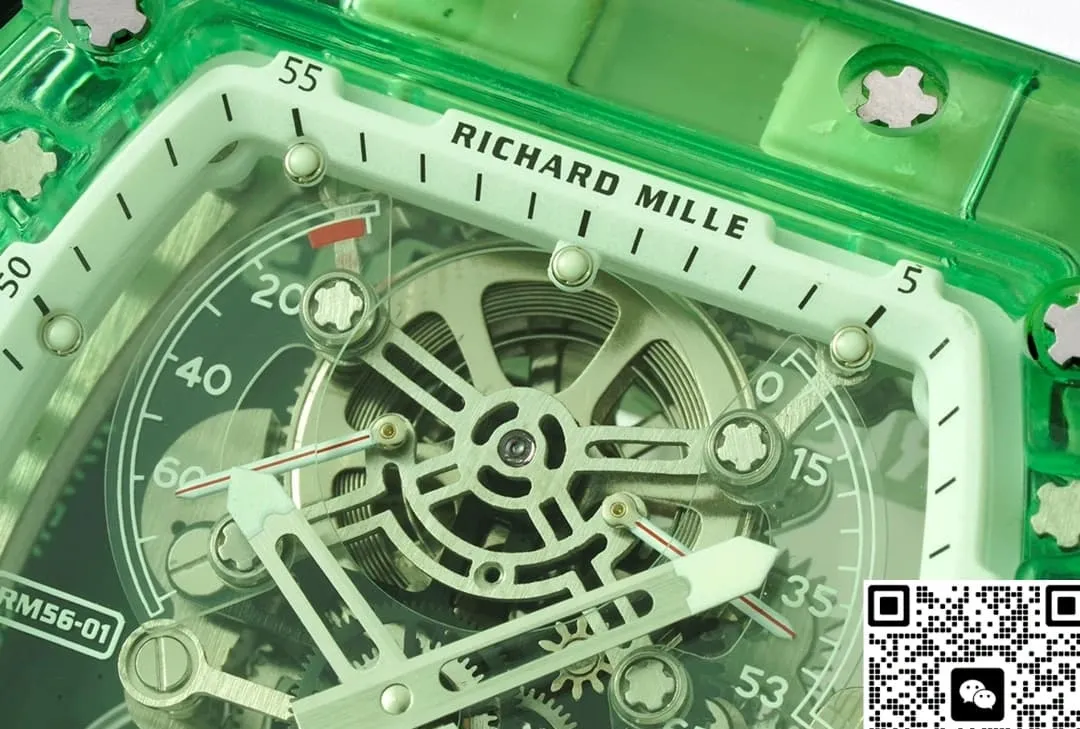 RM Factory Richard Mille RM56-01 Tourbillon Green case 1:1 Best Edition Replica Watch